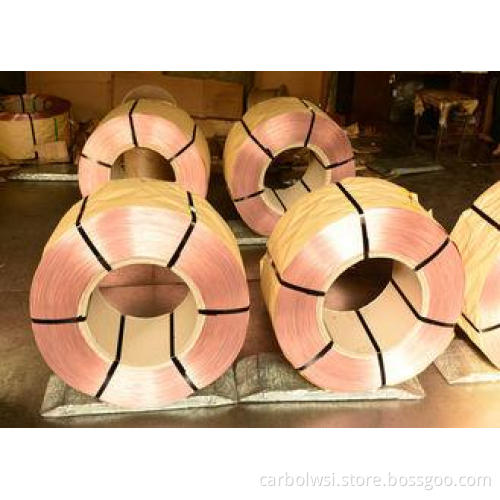 Bronze Coated Tyre Bead Wire for PE Pipe Tensile Strength 1